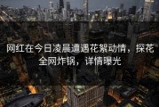 网红在今日凌晨遭遇花絮动情，探花全网炸锅，详情曝光
