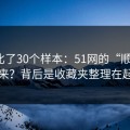 我对比了30个样本：51网的“顺畅感”从哪来？背后是收藏夹整理在起作用